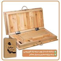 میز کرسی  شب یلدا چوب روس چمدانی تاشو +هیتر برقی|بخاری، هیتر، شومینه|کرج, شهر جدید اندیشه|دیوار