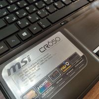 لپ تاپ msi مدل cr650 تمیز|رایانه همراه|تهران, لویزان|دیوار