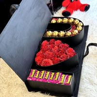 پک ولنتاین باکس گل عروسک شکلات|گل و گیاه طبیعی|تهران, شهرک آزادی|دیوار