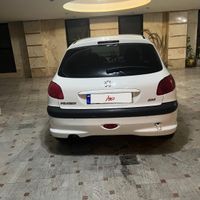 ۲۰۶ سفید مدل ۱۳۹۶ سالم|خودرو سواری و وانت|تهران, ستارخان|دیوار
