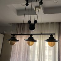 لوستر آشپزخانه با لامپ های ادیسونی|لوستر و چراغ آویز|تهران, ارم|دیوار