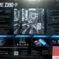 مادربرد Asus Z390-p پشتیبانی ۶ کارت گرافیک همزمان|قطعات و لوازم جانبی رایانه|قم, صفاشهر|دیوار