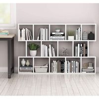 کتابخانه متین تمام ام دی اف|کتابخانه، شلف، قفسه‌های دیواری|تهران, اتحاد|دیوار