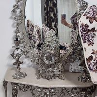 آینه شمعدان برنز، در حد نو|آینه|تبریز, |دیوار