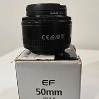 لنز کانن Canon EF 50mm F1.8 II|دوربین عکاسی و فیلم‌برداری|تهران, هروی|دیوار