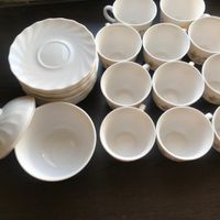 فنجان ونعلبکی اکروپال طرح ویکتوریا اصل لومینارک|ظروف سرو و پذیرایی|تهران, مدائن|دیوار