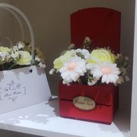 گیفت شمع مراسم ولنتاین آلاله بابونه  دو جداره ژله|صنایع دستی و سایر لوازم تزئینی|تهران, منیریه|دیوار