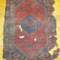 قالی عتیقه ، +100 ساله|اشیای عتیقه|شیراز, ارم|دیوار