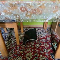 میز و صندلی غذاخوری چوبی ۴ نفره قدیمی|میز و صندلی غذاخوری|تهران, دهکده المپیک|دیوار