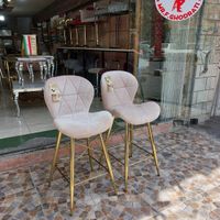 صندلی کانتر  اپن مدل زین اسبی پایه ایفلی|صندلی و نیمکت|تهران, شهرک ولیعصر|دیوار