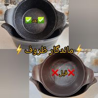 بازسازی ظروف قابلمه تابه تفلون چدن با گارانتی|خدمات پیشه و مهارت|تهران, عبدل‌آباد|دیوار