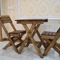 میز و صندلی تاشو طرح ایکیا مناسب تراس|میز و صندلی غذاخوری|مشهد, فدک|دیوار
