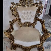مبل سلطنتی ۸ نفره به همراه جلو مبلی و میز عسلی|مبلمان خانگی و میز عسلی|اسلام‌شهر, |دیوار