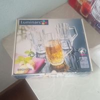 استکان چای خوری و پارچ و لیوان شربت خوری لومینار|ظروف سرو و پذیرایی|شیراز, میانرود|دیوار
