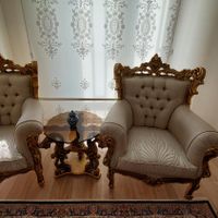 مبلمان استیل ۷نفره با ۲ میزبان و ناهار خوری|مبلمان خانگی و میز عسلی|تهران, کوی فردوس|دیوار