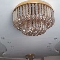 لوستر ۵۰ سانتی سقفی کنترل دار|لوستر و چراغ آویز|اصفهان, روشن‌دشت|دیوار