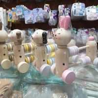 اسباب بازی کودک سگ و خرگوش چوبی|مواد شوینده و دستمال کاغذی|تهران, سبلان|دیوار