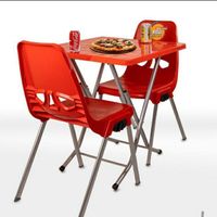 صندلی پلاستیکی نشکن پایه فلز  (کارخانه تهران)|میز و صندلی غذاخوری|تهران, نواب|دیوار