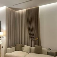 پرده مینیمال پذیرایی و پانچی و پلیسه|پرده، رانر، رومیزی|تهران, عبدل‌آباد|دیوار