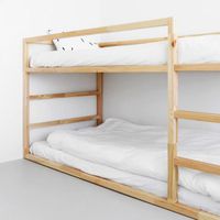 تخت دو طبقه چوبی ( تختخواب ) کودک نوجوان مدل کلوین|تخت و سرویس خواب|مشهد, ۱۰ دی|دیوار
