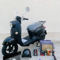 پاکشتی یاماها وینو کاربراتور رنگ مشکی مات|موتورسیکلت|تهران, طرشت|دیوار
