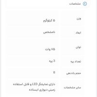 پنکه ایستاده ۳ حالته البرز با ضمانت|پنکه و تصفیه‌کنندهٔ هوا|تهران, بازار|دیوار