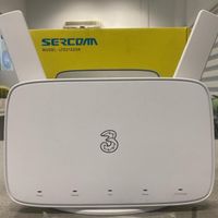 مودم 4.5g سرکام sercom  LTE 2122 GR + نت 1500 گیگ|مودم و تجهیزات شبکه|تهران, فاطمی|دیوار