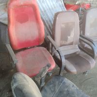 صندلی چرخدار وساده بسیارسالم ومحکم|دفتر کار|همدان, |دیوار