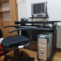 کامپوتر کاملا سالم همراه میز و صندلی نو|رایانه رومیزی|تهران, حکیمیه|دیوار