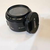 لنز کانن Canon EF 50mm F1.8 II|دوربین عکاسی و فیلم‌برداری|تهران, هروی|دیوار