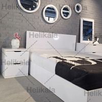 سرویس تخت خواب ام دی اف دونفره IKEA دو نفره mdf|تخت و سرویس خواب|تهران, سعادت‌آباد|دیوار