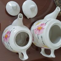 ست کتری و قوری چینی مقاوم به حرارت نو تو کارتن|قوری، کتری، قهوه‌ساز دستی|تهران, دهکده المپیک|دیوار