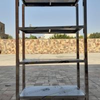 ۴ عدد قفسه چهار طبقه تمام استیل سفارشی ساز|کافی‌شاپ و رستوران|تهران, شیوا|دیوار