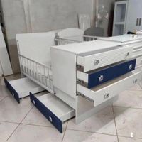 سیسمونی تخت و کمد نوزاد دراور بچه اتاق کودک ی|اسباب و اثاث بچه|تهران, شهرک مسلمین|دیوار
