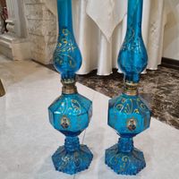 چراغ مدل قاجاری فیروزه ای|صنایع دستی و سایر لوازم تزئینی|تهران, قبا|دیوار