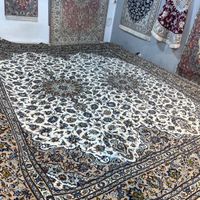 دستبافت جفت ۹ متری کرم کاشان جفت ۶ متری|فرش|تهران, بهار|دیوار