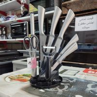 سرویس (کارد چاقو ) ساطور یک تیکه استیل|ظروف پخت‌وپز|مشهد, محله طلاب|دیوار
