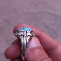 انگشتر عقیق و فیروزه|جواهرات|زابل, |دیوار