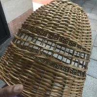 لوستر حصیر بافت کار کار دست،سه طرح ۶ سایز|صنایع دستی و سایر لوازم تزئینی|تهران, دریاچه شهدای خلیج فارس|دیوار