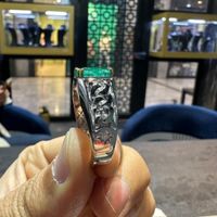 انگشتر جواهر مردانه زمرد|جواهرات|تهران, ایوانک|دیوار