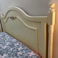 تخت دونفره جنس چوب همراه با تشک و پاتختی|تخت و سرویس خواب|تهران, جوادیه|دیوار