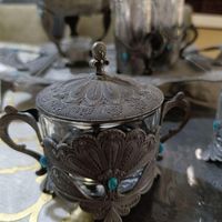 سرویس چایخوری نگین دار سیلیویا|ظروف سرو و پذیرایی|تهران, سعیدآباد|دیوار