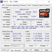 پردازنده (سیپیو) Cpu AMD FX4100 AM3plus|قطعات و لوازم جانبی رایانه|تهران, صفا|دیوار