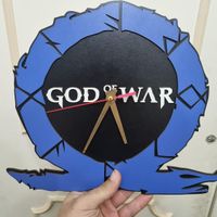 ساعت دیواری طرح گاد اف وار God war خدای جنگ|ساعت دیواری و تزئینی|تهران, پونک|دیوار