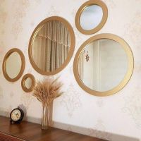 آینه گرد ۵ تکه دکوراتیو|آینه|تهران, نظام‌آباد|دیوار
