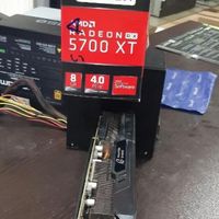 کیس کارت گرافیک ازراک rx 5700xt asrock|رایانه رومیزی|تهران, آذربایجان|دیوار