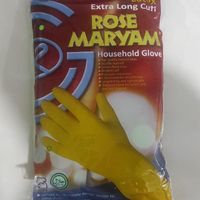 دستکش پلاستیکی برند خوش نام رز مریم سایز L