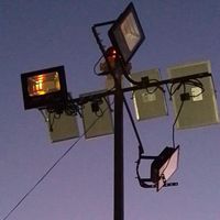 پرژکتور خورشیدی بدون برق|لامپ و چراغ|همدان, |دیوار