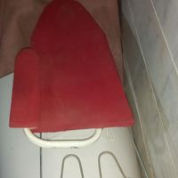 عصاچوب گردومنبتکاری میزاتوپایه تاشورویه قرمز تمیز|حراج|تهران, پرستار|دیوار