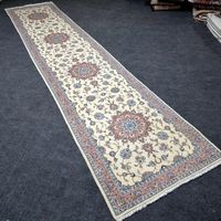 فرش دستباف ۹ متری و کناره ۴ متری کاشان کرم‌پیازی|فرش|تهران, آرارات|دیوار